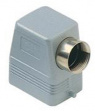 CAOT 06.6 L hoods for single lever, with 2 pegs, side entry, high construction, 1'' NPT