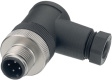 99-0429-27-04 Right angled plug, 713 series 3-pole Pole no. 3