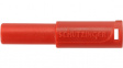 SFK 30 / RT /-1 Insulator diam. 4 mm Red