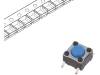 Y97HT23B2EAFP Микропереключатель TACT; SPST-NO; Положения:2; 0,05A/12ВDC; SMT
