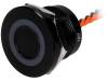 PS223P10Y21O12VT Переключатель: пьезоэлектрический; Положения: 2; SPST-NO; IP68