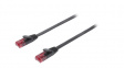 VLCP85215B30 Patch cable CAT6 UTP 3 m Black