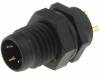 LTW8P-03PMMS-SF7001 Разъем: М8; "папа"; PIN:3; на панель; гнездо; 5А; IP67; 60В