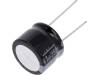URS2E470MRD6, Конденсатор: электролитический; THT; 47мкФ; 250ВDC; O20x15мм; ±20%, NICHICON
