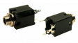 FM6703 Phone Audio Connector Jack, Vertical, 6.35 mm, 3 Poles