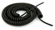 SP-DSR-118 Spiral Cable 6x 0.25mm2 Black 700mm ... 2.8m