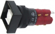 SD16-LMS1-2S Illuminated push-button 18 x 18 mm Momentary function 2 NO+2 NC