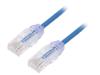 UTP28SP5MBU Patch cord; TX6-28™,U/UTP; 6; многопров; Cu; LSZH; синий; Дл: 5м