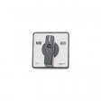 194L-HE 4-A 350A Rotary knob with legend plate