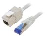 CC5062S Сетевой удлинитель; S/FTP; 6a; многопров; Cu; LSZH; серый; 3м; 26AWG