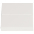 101-00007 Button, 2-way, pure white