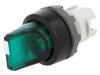 1SFA611211R1102 Переключатель: поворотный; 1; 22мм; зеленый; Подсвет: MLB-1; IP66
