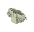 CXM 6/12 male insert, 6 poles + PE