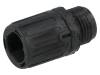 55506595, Концевой разъем прямой; Диам.рукава:10мм; Мат-л: полиамид; IP66, LAPP