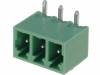 15EDGRC-3.81-03P-14-00A(H), Разъемный клеммник; гнездо; "папа"; угловой 90°; 3,81мм; 7А; THT, DEGSON