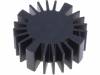 SK57720SA, Радиатор; для светодиодов; O:50мм; H:20мм; Цвет: черный, Fischer Elektronik