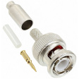 5-1634500-1 BNC cable connector, straight KX-22A/KX 3B/RG-174A/RG-188A/RG-316/URM 95 50 Ohm,