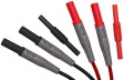 P7005 Safety test lead diam. 4 mm red + black 100 cm CAT III