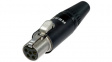 RT5FC-B XLR, Cable socket, 5 Poles TINY Soldering Connection Black
