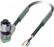 1681020 SAC-4P-10,0-PUR/M12FR-3L Actuator/Sensor-Cable