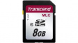 TS8GSDHC10M Memory Card, SDHC, 8GB, 20MB/s, 18MB/s
