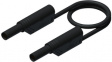 MLS SIL WS 200/1 black Test lead diam. 4 mm Black 200 cm 1 mm2 CAT II
