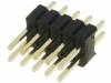 DS1031-06-2*5P8BV-4-1 Штыревой; штыревое; "папа"; PIN:10; прямой; 1,27мм; THT; 2x5