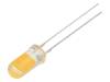 OSM5D45VX1A LED; 5мм; белый теплый; 35-38лм; 360°; Поверхность: выпуклая