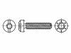 M4X12/BN14551 Винт; для металла; 4x12; Головка: цилиндрическая; Torx®,прямой