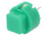 D6C50F1LFS, Переключатель: клавиатура; Положения: 2; SPST-NO; 0,01A/32ВDC, C & K