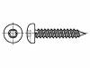 3060109 Винт; 2,9x13; Головка: сферическая; Torx; сталь; цинк; Размер: TX10