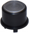 1FS091 Cap round diam. 9.6 mm black