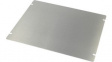 1434-108 Bottom Mounting Plate 254x1x203mm Aluminium