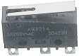 AV32143AT Микровыключатель 3 AAC Плоский рычаг Щелчковый переключатель 1 переключающий (CO)