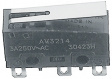 AV32143AT Micro switch 3 AAC Flat lever Snap-action switch 1 change-over (CO)