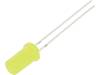 OSY5PA5TK4A LED; 5мм; желтый; 220-330мкд; 180°; Поверхность: плоская