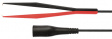 KML 7499 / PZ / RG174 / 100 Kelvin Test Lead, Tweezers
