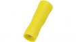 RND 465-00095 [100 шт] Crimp terminal socket Vinyl Yellow Pack of 100 pieces