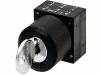 3SB3000-4AD01, Переключатель: поворотный с ключом; 2; 22мм; черный; IP65; O22,5мм, Siemens