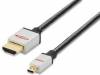 84489, Кабель; HDMI 1.3; вилка micro HDMI; 2м; черный, EDNET