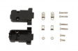 MHCCOV-37SC-BK D-Sub plastic hood Poles 37