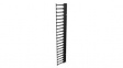 VRA1015 Cable Organizer Panel, 2pcs, 600mm x 2.13m, Metal, Black