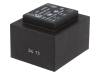 BV EI 481 1271 Трансформатор: залитый; 10ВА; 230ВAC; 9В; 9В; 555мА; 555мА; 300г