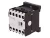 DILER-31-EA(230V50HZ,240V60HZ) Контактор:4-полюсный; 230ВAC; 6А; NC + NO x3; DIN, на панель