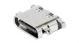 216990-0001 USB Connectors Mid-Mnt SMT CH-0.52 16Ckt Type C Rec.