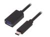 50486 Кабель; USB 3.0,USB 3.1; гнездо USB A, вилка USB C; 500мм
