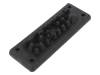 MH25 IP55 RAL 9005 Многоканальный кабельный ввод; черный; Кол-во отв:25; -40?90°C