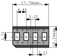 HCMS 2902 СИД, точечный матричный дисплей 4