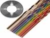 132-2801-040, Кабель: плоский; 1,27мм; многопров; Cu; 40x28AWG; ПВХ; 300В; 30,5м, Amphenol