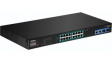 TPE-3018L 18-Port Gigabit PoE+ Switch, 16x 10/100/1000 PoE+, 2x 10/100/1000 RJ-45 16